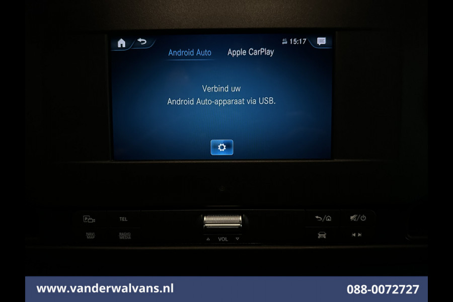 Mercedes-Benz Sprinter 315 CDI 150pk L3H2 Euro6 Airco | 360 graden Camera | Navigatie | Apple Carplay | Android Auto Cruisecontrol, Chauffeursstoel, Parkeersensoren, Stoelverwarming, Bijrijdersbank