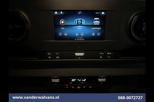 Mercedes-Benz Sprinter 315 CDI 150pk L3H2 Euro6 Airco | 360 graden Camera | Navigatie | Apple Carplay | Android Auto Cruisecontrol, Chauffeursstoel, Parkeersensoren, Stoelverwarming, Bijrijdersbank