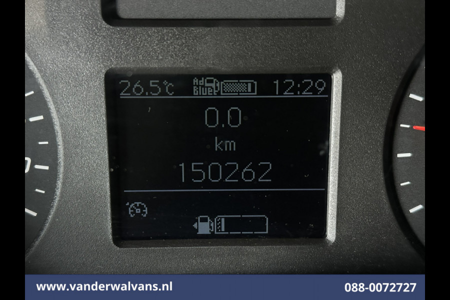 Mercedes-Benz Sprinter 315 CDI 150pk L3H2 Euro6 Airco | 360 graden Camera | Navigatie | Apple Carplay | Android Auto Cruisecontrol, Chauffeursstoel, Parkeersensoren, Stoelverwarming, Bijrijdersbank