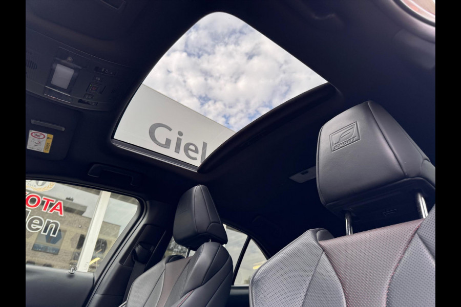 Lexus UX 250h AWD F Sport Line | Schuifdak, Groot scherm, Leer, Stoelverwarming, Dodehoekherkenning, Parkeersensoren, Elektrische achterk
