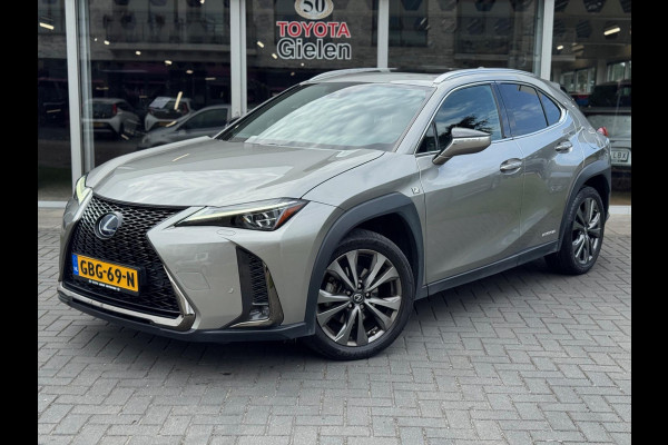 Lexus UX 250h AWD F Sport Line | Schuifdak, Groot scherm, Leer, Stoelverwarming, Dodehoekherkenning, Parkeersensoren, Elektrische achterk
