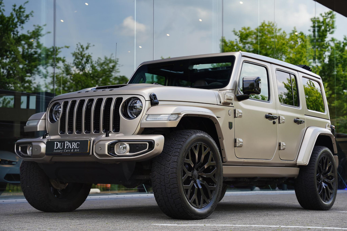 Jeep Wrangler Unlimited BRUTE 4xe 380 Rubicon BTW Performance Pack Skyview