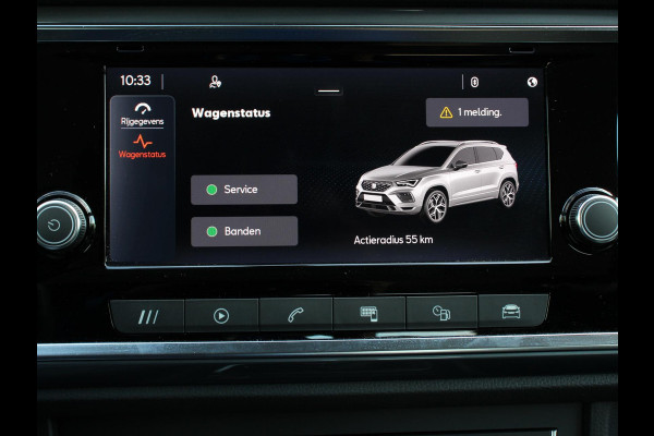 Seat Ateca 1.5 TSI Style Business Intense Climate control Cruise control Keyless start Verwarmde voorstoelen Verwarmde stuur LED Parkeersensoren achter Apple Carplay/ Android Auto