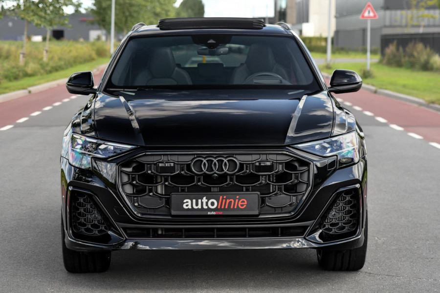 Audi Q8 60 TFSI e quattro Pro Line S Competition. RS Zetels, Leder Design, Pano, OLED, HUD, B&O, 360 3D, Trekh, ACC, Keyless, 23"!