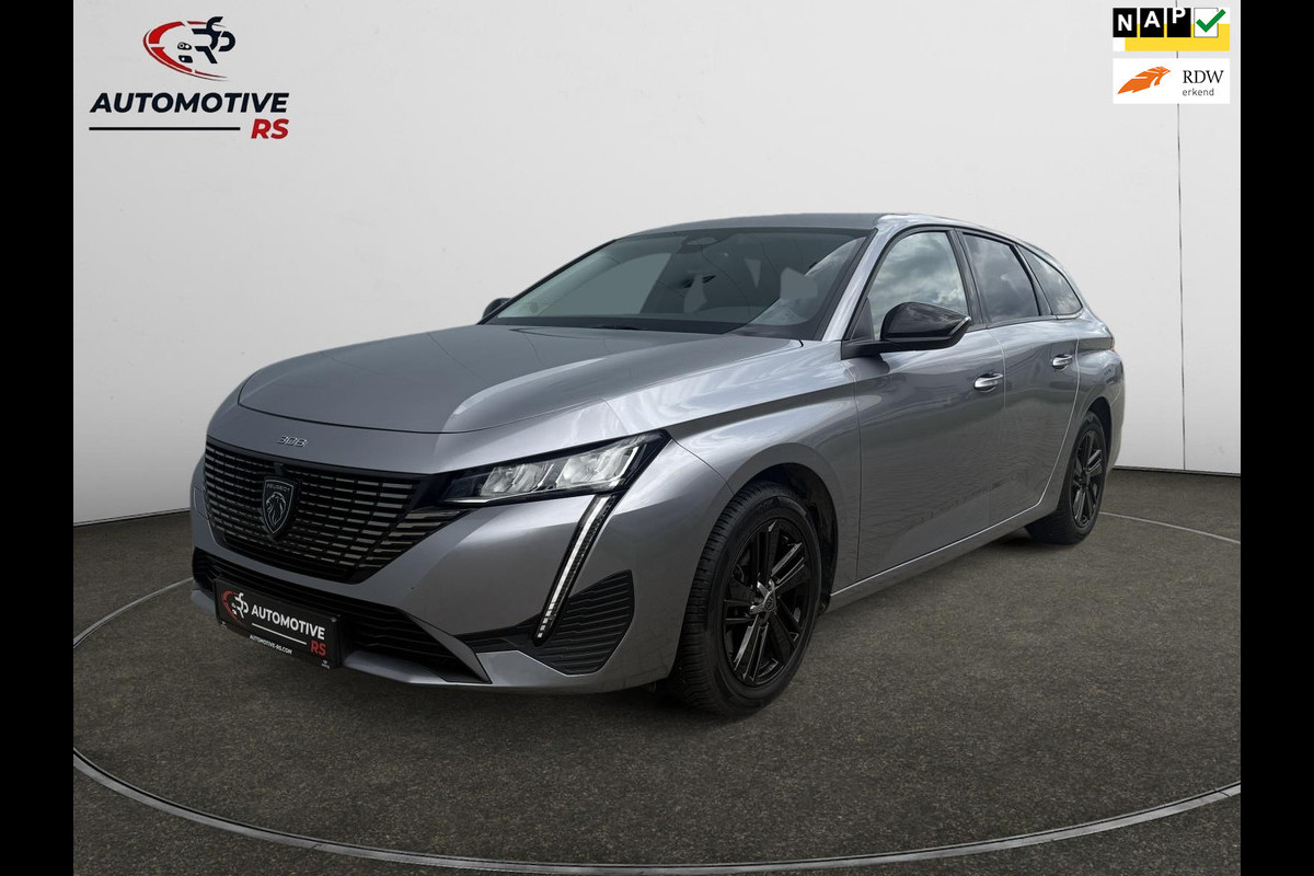 Peugeot 308 1.2T 130pk Allure Pack Biz Navi 360° Cam ACC LED Dig.Cockpit Draadl. Lader Parksens. Sport Black BTW