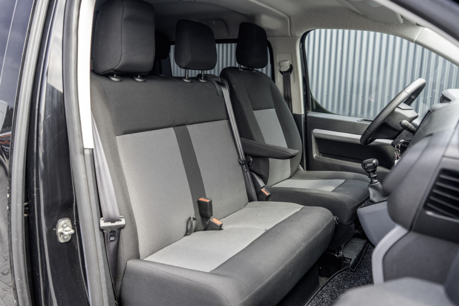 Citroën Jumpy 2.0 BlueHDI | 6-Zits | DC | CarPlay | Navi | Zijschuifdeur R + L | LED | Cruise | Airco | PDC | Euro 6