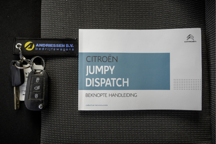 Citroën Jumpy 2.0 BlueHDI | 6-Zits | DC | CarPlay | Navi | Zijschuifdeur R + L | LED | Cruise | Airco | PDC | Euro 6