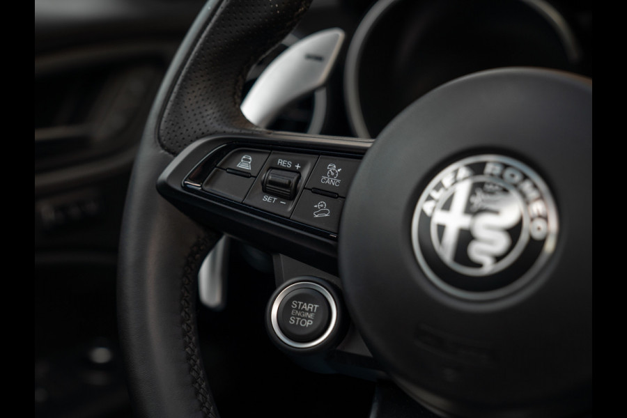 Alfa Romeo Stelvio 2.0T 280pk AWD Veloce | Pano-dak | Verde Visconti | CarPlay | Adapt. cruise | Lederen dash.