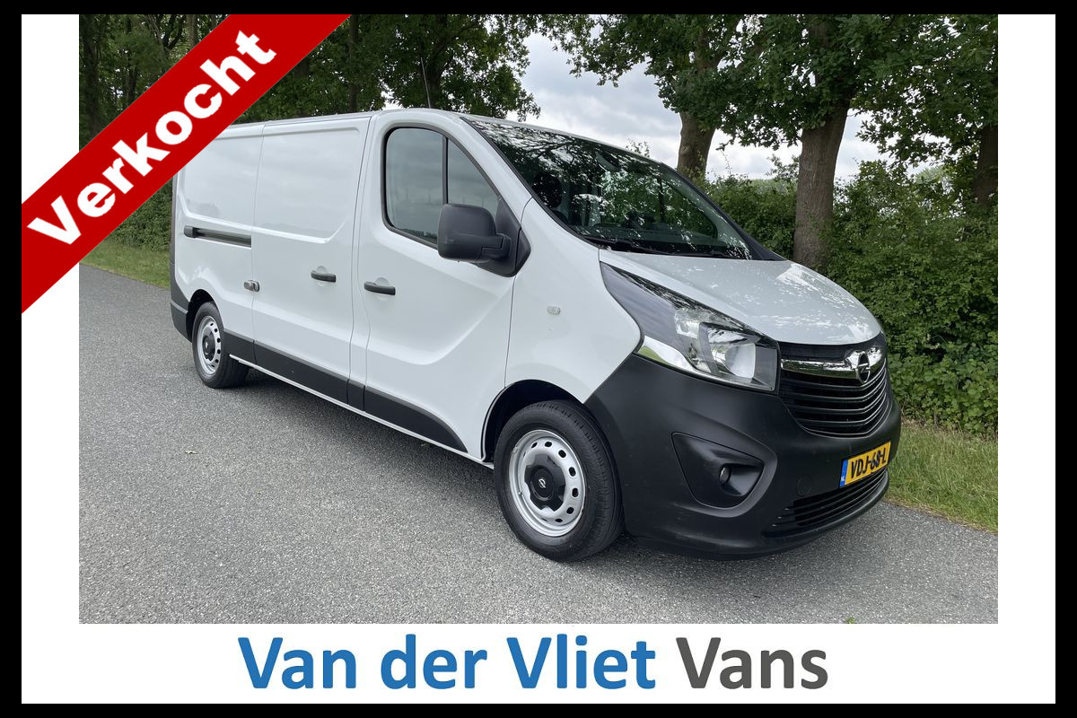 Opel Vivaro 1.6 CDTI 126pk E6 L2 Edition 3 Zits BPM Vrij! Lease €256 p/m, Trekhaak, Inrichting, Airco, Navi, PDC, Cruise controle, Onderhoudshistorie aanwezig