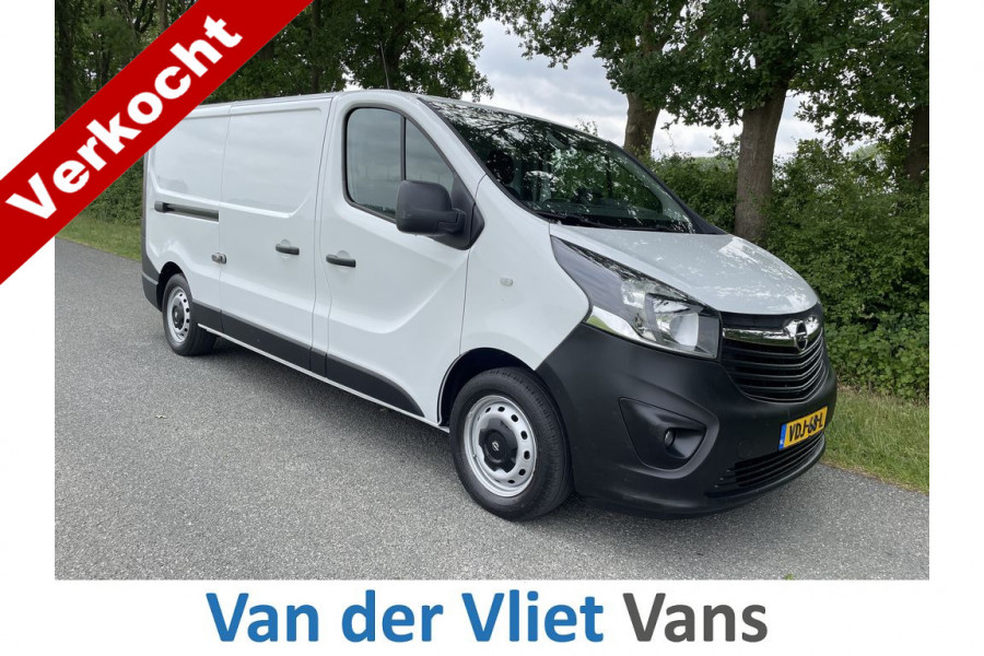 Opel Vivaro 1.6 CDTI 126pk E6 L2 Edition 3 Zits BPM Vrij! Lease €256 p/m, Trekhaak, Inrichting, Airco, Navi, PDC, Cruise controle, Onderhoudshistorie aanwezig