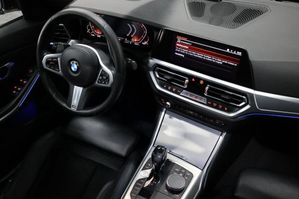 BMW 3-serie 320i M-Sport LED/VIRTUAL/SFEER/SCHUIFDAK/HALF LEDER+S.VERWAMRING/19" LMV/PDC/CRUISE/ECC/12 MND GARANTIE!