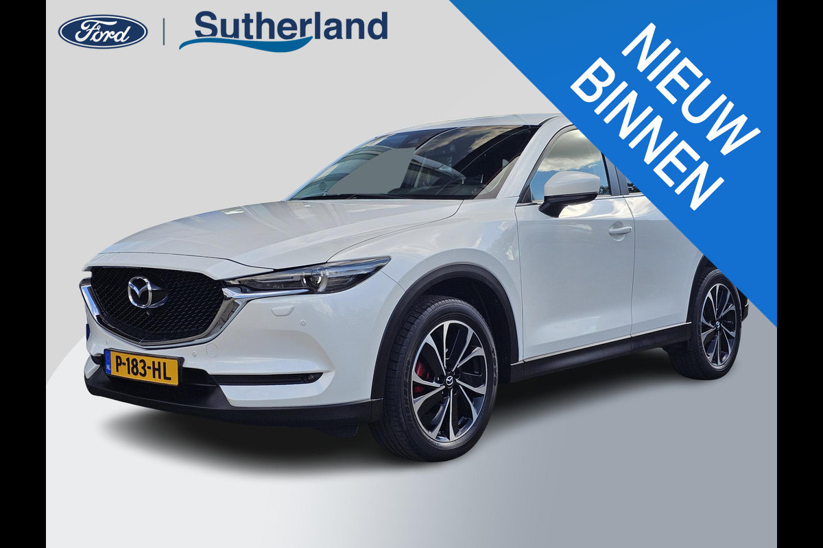 Mazda CX-5 2.5 SkyActiv-G 194 GT-M 2de eigenaar | Xenon | 19'' velgen | Head-up display | App-voorbereiding | Trekhaak | 2.000 kg trekgewicht | Elektrisch bedienbare achterklep etc.
