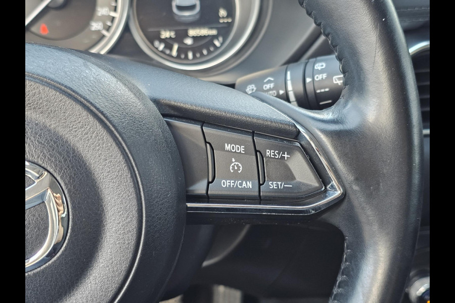 Mazda CX-5 2.5 SkyActiv-G 194 GT-M 2de eigenaar | Xenon | 19'' velgen | Head-up display | App-voorbereiding | Trekhaak | 2.000 kg trekgewicht | Elektrisch bedienbare achterklep etc.