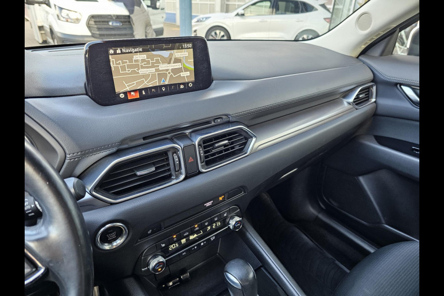 Mazda CX-5 2.5 SkyActiv-G 194 GT-M 2de eigenaar | Xenon | 19'' velgen | Head-up display | App-voorbereiding | Trekhaak | 2.000 kg trekgewicht | Elektrisch bedienbare achterklep etc.