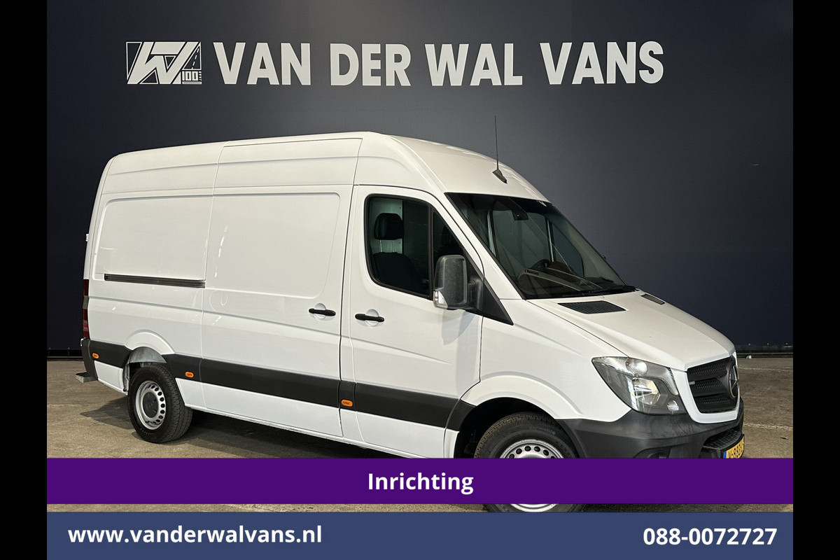 Mercedes-Benz Sprinter 316 CDI 164pk L2H2 Inrichting Euro6 Airco | Cruiscontrol | 2800kg Trekhaak Parkeersensoren Mercedes-Benz Sprinter 316 CDI 164pk L2H2 Inrichting Euro6 Airco | Cruiscontrol | 2800kg Trekhaak Parkeersensoren