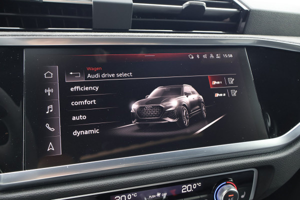 Audi RS Q3 TFSI 2.5 | SONOS AUDIO | CARPLAY | ADAPTIVE CRUISE CONTROL | PANORAMADAK | ELEK. TREKHAAK | RS BLUE DIAMOND LEATHER | AUDI EXCLU Q3 RSQ3