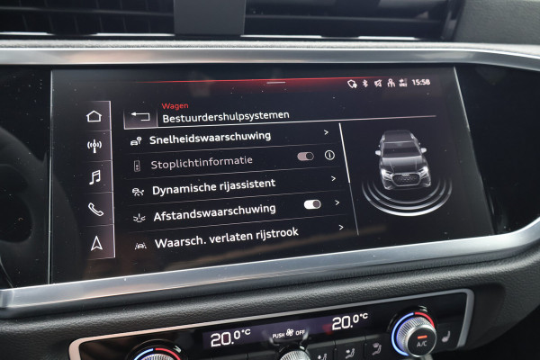 Audi RS Q3 TFSI 2.5 | SONOS AUDIO | CARPLAY | ADAPTIVE CRUISE CONTROL | PANORAMADAK | ELEK. TREKHAAK | RS BLUE DIAMOND LEATHER | AUDI EXCLU Q3 RSQ3