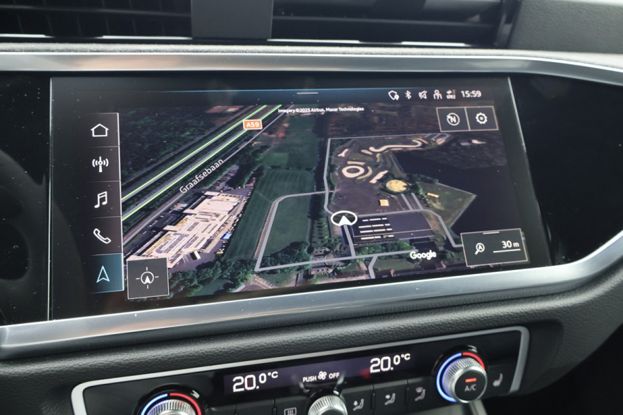 Audi RS Q3 TFSI 2.5 | SONOS AUDIO | CARPLAY | ADAPTIVE CRUISE CONTROL | PANORAMADAK | ELEK. TREKHAAK | RS BLUE DIAMOND LEATHER | AUDI EXCLU Q3 RSQ3