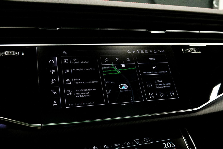 Audi Q8 60 TFSI e quattro Pro Line S Competition *Vierwielbesturing / Bang & Olufsen / Carbon-pakket / Stoelmassage & -ventilatie / Panorama / Soft-Close*