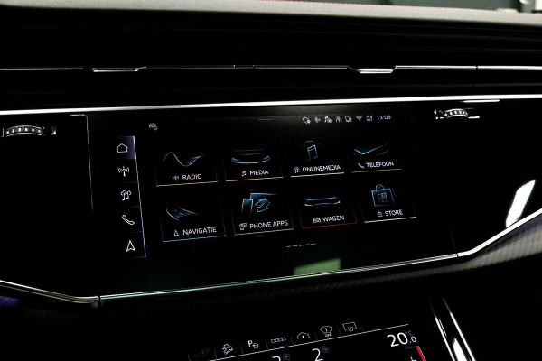 Audi Q8 60 TFSI e quattro Pro Line S Competition *Vierwielbesturing / Bang & Olufsen / Carbon-pakket / Stoelmassage & -ventilatie / Panorama / Soft-Close*