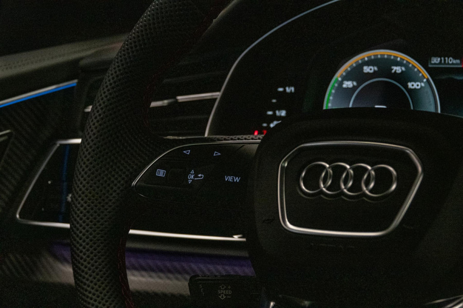 Audi Q8 60 TFSI e quattro Pro Line S Competition *Vierwielbesturing / Bang & Olufsen / Carbon-pakket / Stoelmassage & -ventilatie / Panorama / Soft-Close*