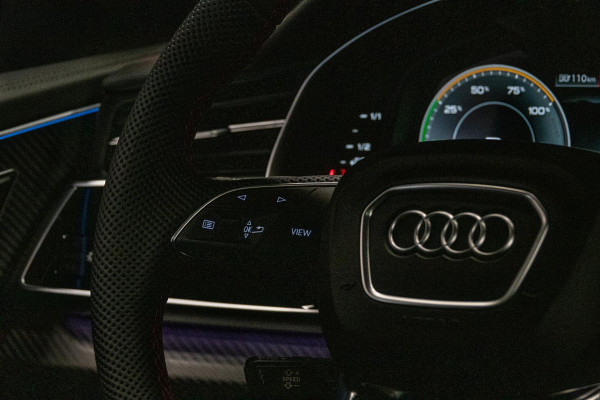 Audi Q8 60 TFSI e quattro Pro Line S Competition *Vierwielbesturing / Bang & Olufsen / Carbon-pakket / Stoelmassage & -ventilatie / Panorama / Soft-Close*