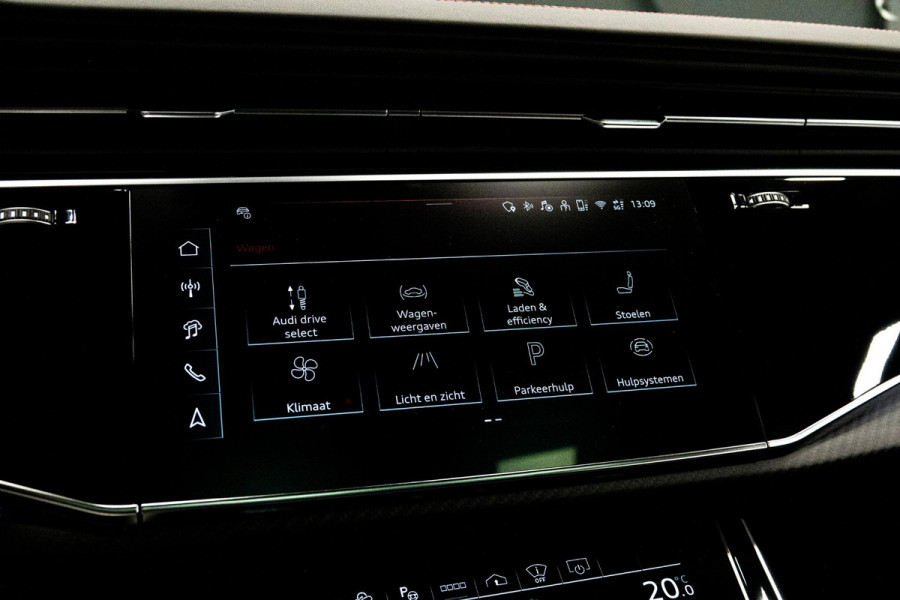 Audi Q8 60 TFSI e quattro Pro Line S Competition *Vierwielbesturing / Bang & Olufsen / Carbon-pakket / Stoelmassage & -ventilatie / Panorama / Soft-Close*