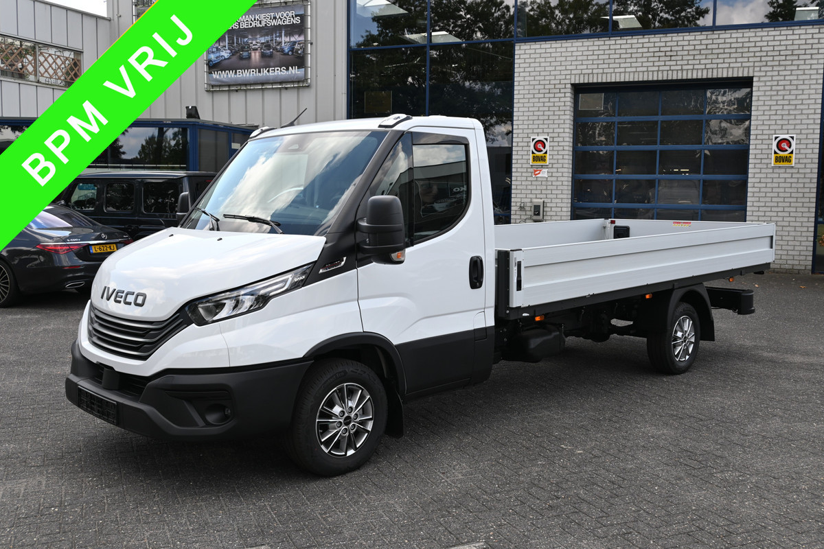 Iveco Daily 35S18H 3.0 410 Open laadbak Facelift, LED, ACC, Geveerde stoel, Camera