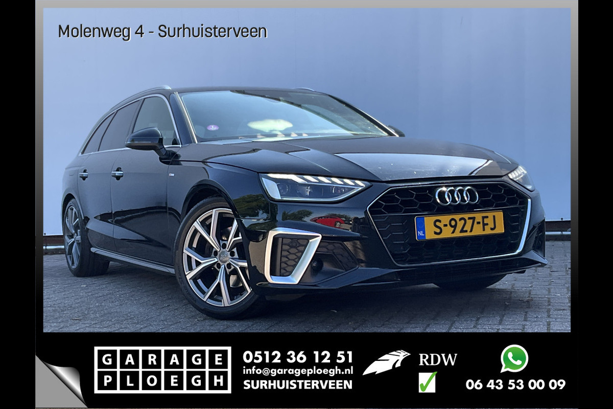 Audi A4 Avant 35 TFSI S edition Virtual Carplay Stoelverw Keyless Trekhaak Led Elek.Klep S-Line NL-Auto! Audi A4 Avant 35 TFSI S edition Virtual Carplay Stoelverw Keyless Trekhaak Led Elek.Klep S-Line NL-Auto!