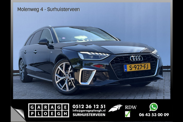Audi A4 Avant 35 TFSI S edition Virtual Carplay Stoelverw Keyless Trekhaak Led Elek.Klep S-Line NL-Auto!