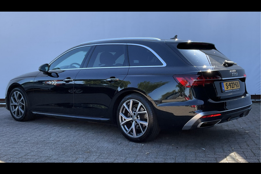 Audi A4 Avant 35 TFSI S edition Virtual Carplay Stoelverw Keyless Trekhaak Led Elek.Klep S-Line NL-Auto!
