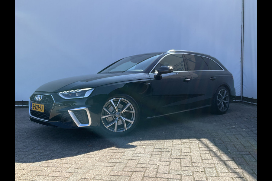 Audi A4 Avant 35 TFSI S edition Virtual Carplay Stoelverw Keyless Trekhaak Led Elek.Klep S-Line NL-Auto!