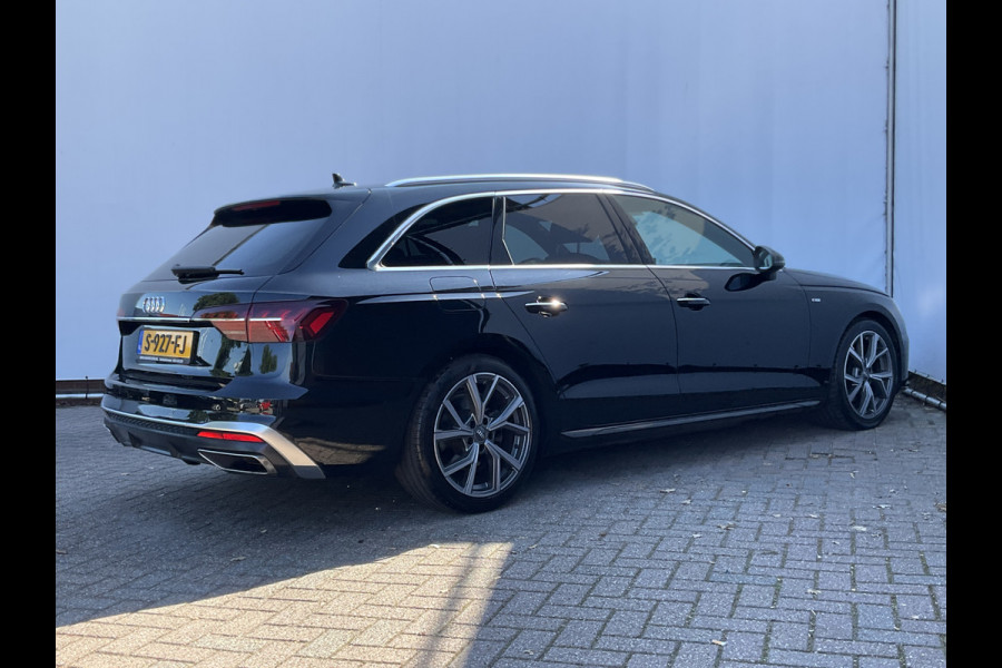Audi A4 Avant 35 TFSI S edition Virtual Carplay Stoelverw Keyless Trekhaak Led Elek.Klep S-Line NL-Auto!