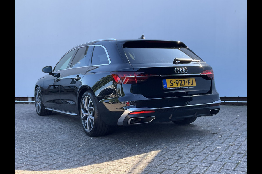 Audi A4 Avant 35 TFSI S edition Virtual Carplay Stoelverw Keyless Trekhaak Led Elek.Klep S-Line NL-Auto!