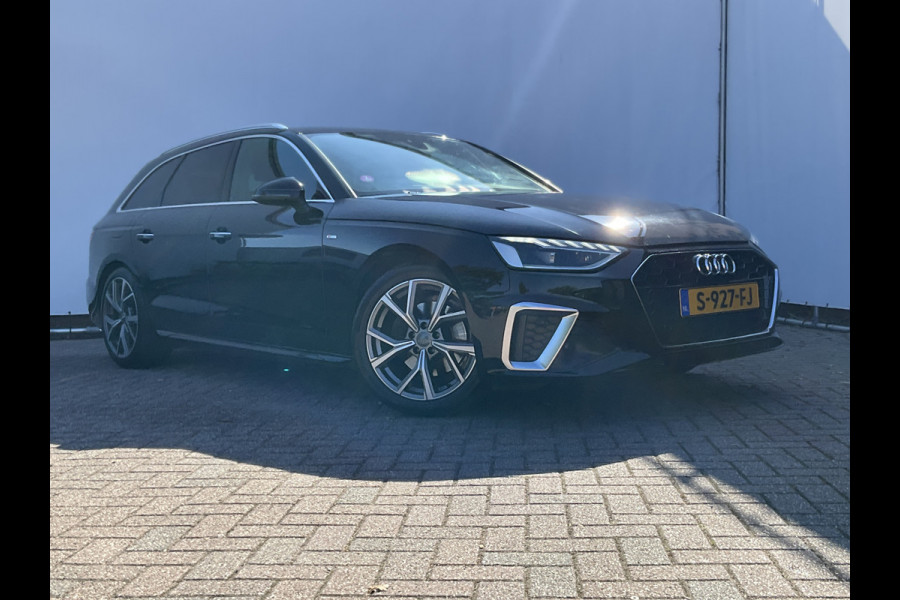 Audi A4 Avant 35 TFSI S edition Virtual Carplay Stoelverw Keyless Trekhaak Led Elek.Klep S-Line NL-Auto!