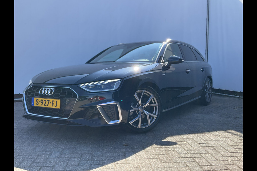 Audi A4 Avant 35 TFSI S edition Virtual Carplay Stoelverw Keyless Trekhaak Led Elek.Klep S-Line NL-Auto!
