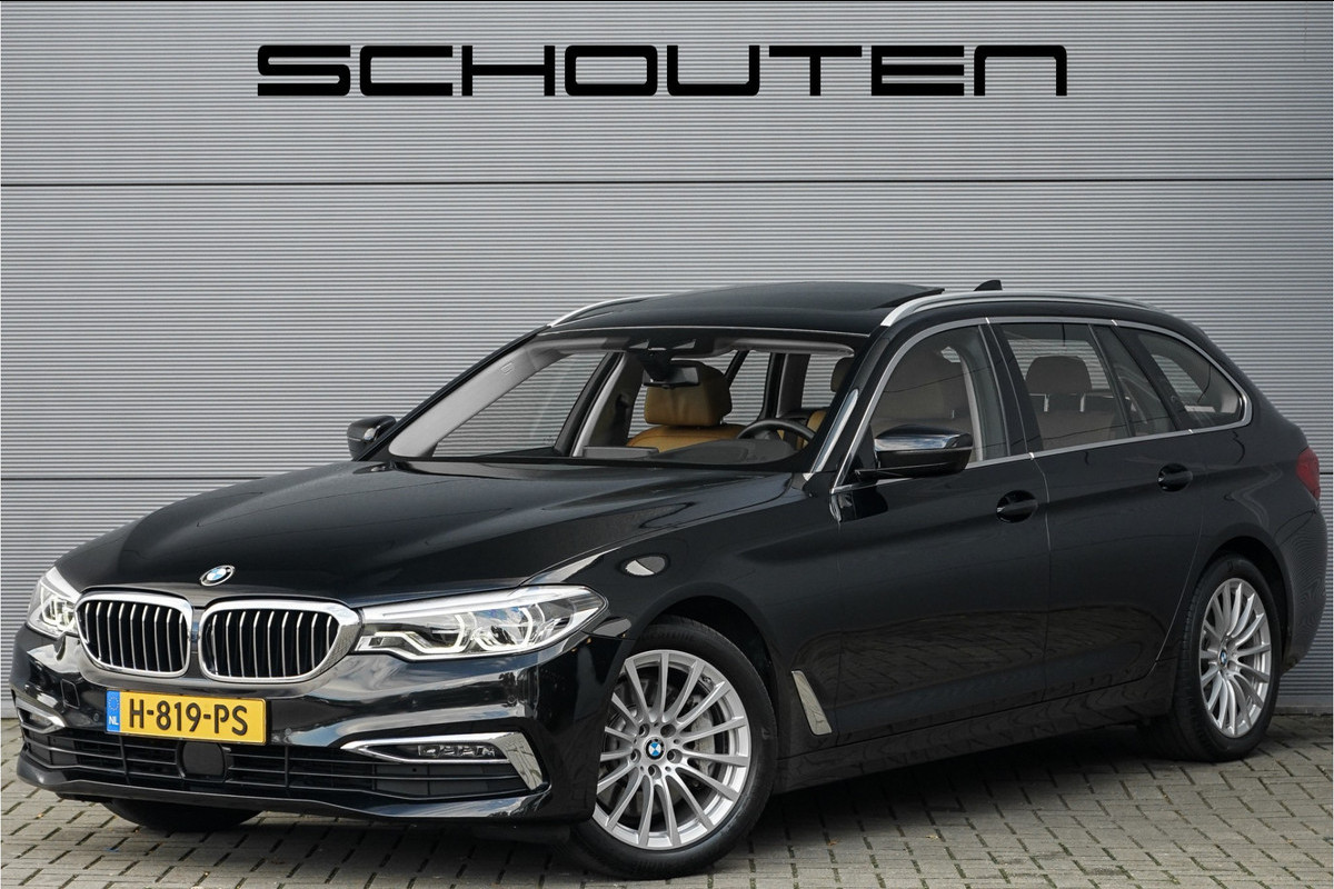 BMW 5 Serie Touring 530i xDrive High Executive Luxury Pano ACC CarPlay Camera Leder