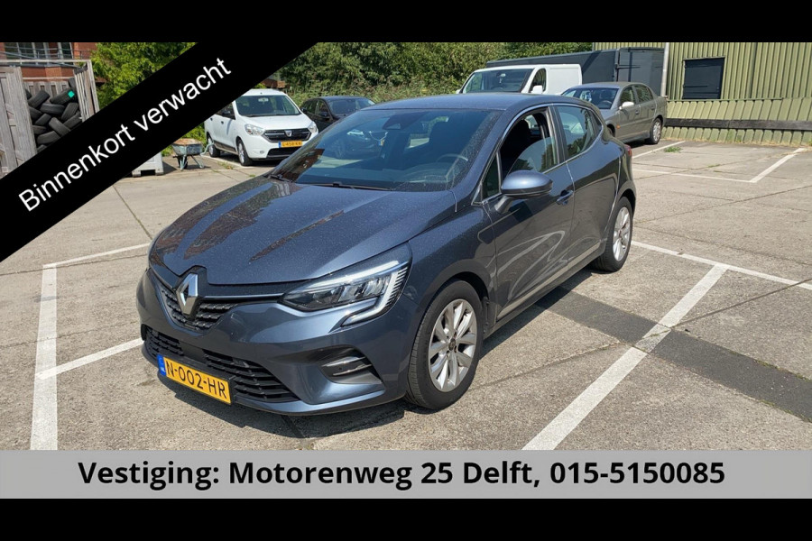 Renault Clio 1.0 TCe Intens . NAVIGATIE. 1e EIGENAAR. PARKEERSENSOREN.