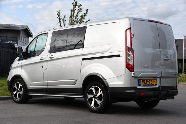 Ford Transit Custom 2.0 TDCI L1H1 Active DC Full Options! Adaptieve Cruise, Camera, Xenon, Carplay, Leder, Automaat, 170pk, Multimedia, Uniek!