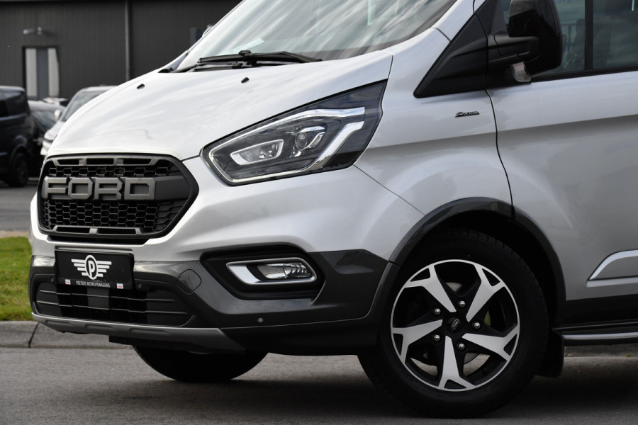 Ford Transit Custom 2.0 TDCI L1H1 Active DC Full Options! Adaptieve Cruise, Camera, Xenon, Carplay, Leder, Automaat, 170pk, Multimedia, Uniek!