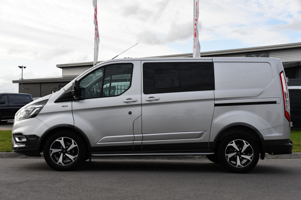 Ford Transit Custom 2.0 TDCI L1H1 Active DC Full Options! Adaptieve Cruise, Camera, Xenon, Carplay, Leder, Automaat, 170pk, Multimedia, Uniek!