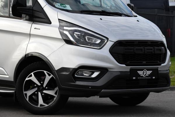 Ford Transit Custom 2.0 TDCI L1H1 Active DC Full Options! Adaptieve Cruise, Camera, Xenon, Carplay, Leder, Automaat, 170pk, Multimedia, Uniek!
