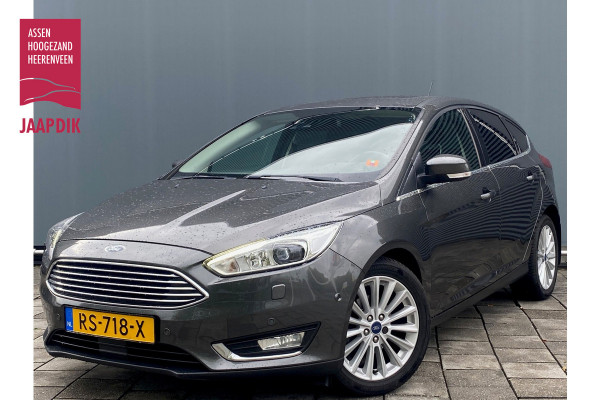 Ford Focus BWJ 2018 | 1.0 16PK Titanium | TREKHAAK | SCHUIFDAK | CLIMA | CAMERA | CARPLAY | NAVI | CRUISE | 2X PDC |