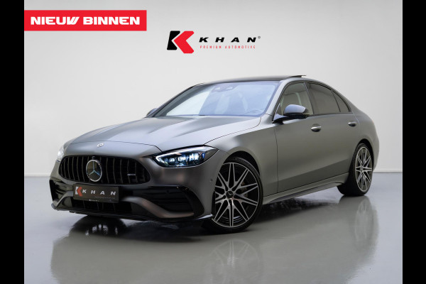 Mercedes-Benz C-Klasse AMG 43 4MATIC |Pano|Kuipstoelen|360 Camera|Burmester|Memory|