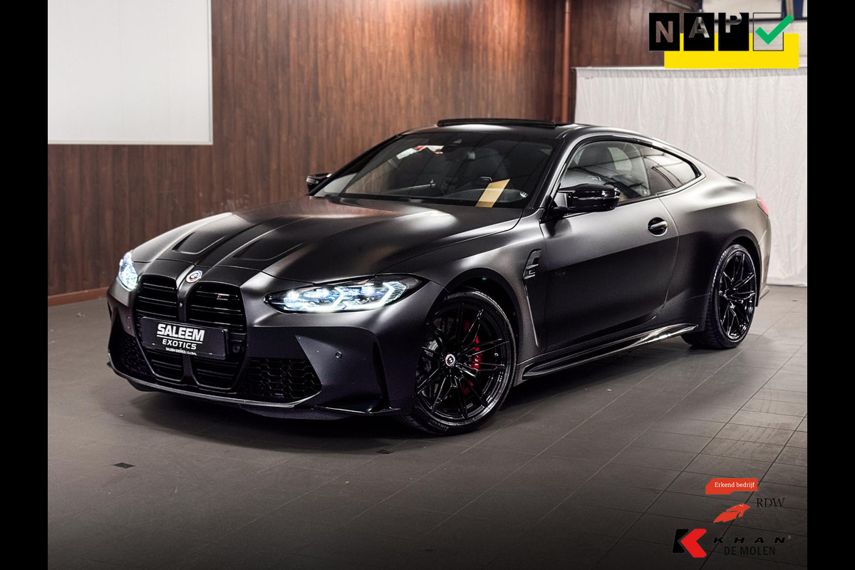 BMW 4 Serie Coupé M4 Competition NAP|MILTEK|Schuifdak|Carbon|Laser| BMW 4 Serie Coupé M4 Competition NAP|MILTEK|Schuifdak|Carbon|Laser|