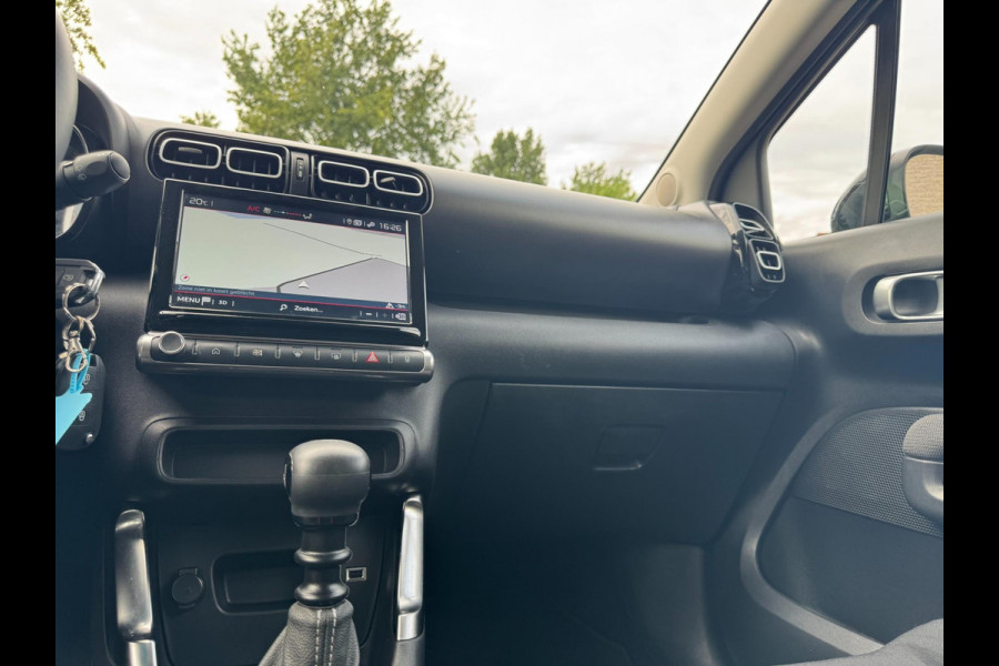Citroën C3 Aircross 1.2 PureTech Max 4-SEIZOENENBAND / CAMERA / NAVIGATIE / HOGE INSTAP / BLUETOOTH / INKLAPB SPIEGELS / CARPLAY