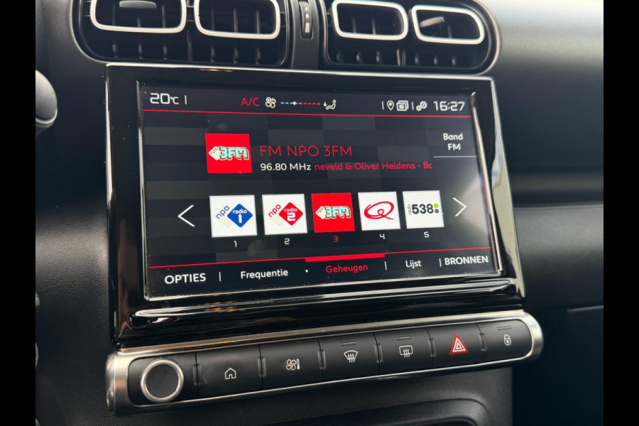 Citroën C3 Aircross 1.2 PureTech Max 4-SEIZOENENBAND / CAMERA / NAVIGATIE / HOGE INSTAP / BLUETOOTH / INKLAPB SPIEGELS / CARPLAY