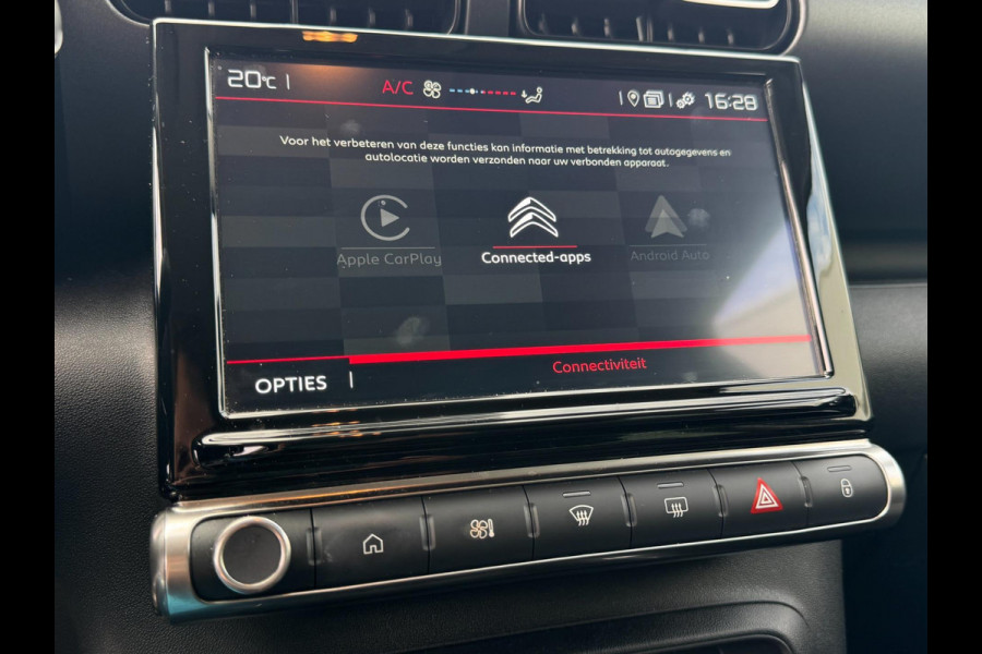 Citroën C3 Aircross 1.2 PureTech Max 4-SEIZOENENBAND / CAMERA / NAVIGATIE / HOGE INSTAP / BLUETOOTH / INKLAPB SPIEGELS / CARPLAY