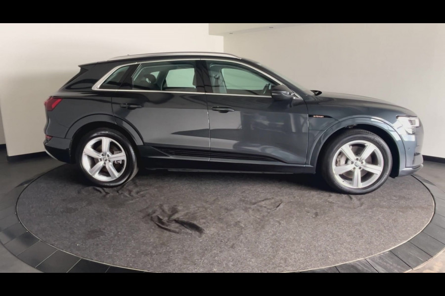 Audi e-tron 50 quattro Launch edition 71 kWh | Luchtvering | Parkeersensoren voor en achter | Aluminium dakreling