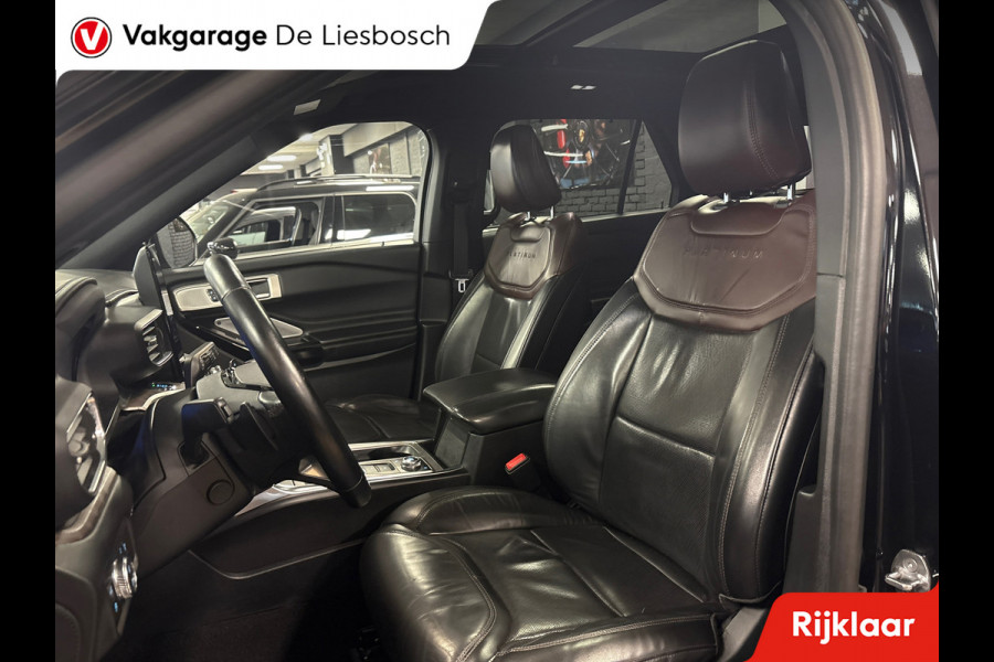 Ford Explorer 3.0 V6 EcoBoost PHEV Platinum 7 persoons / 360 camera/ stoel verwarming + koeling